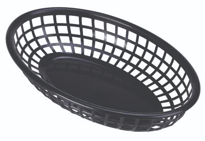 Fast Food Basket Black 23.5 x 15.4cm