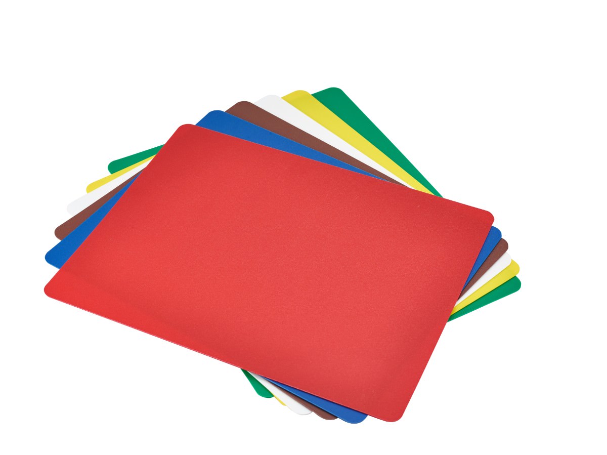 6 Colour Flexible Chopping Board Set
