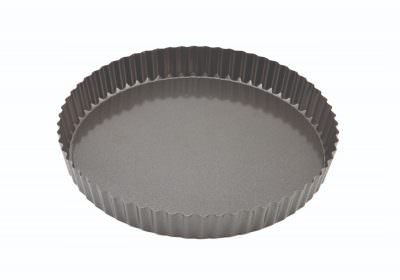 Carbon Steel Non-Stick Fluted Quiche Tin 25cm