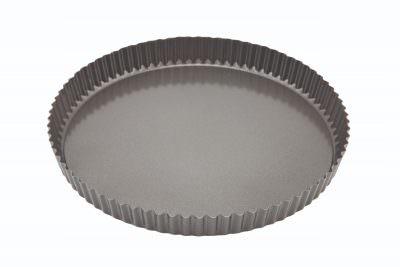 Carbon Steel Non-Stick Fluted Quiche Tin 29cm