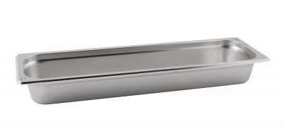 St/St Gastronorm Pan 2/4 - 65mm Deep