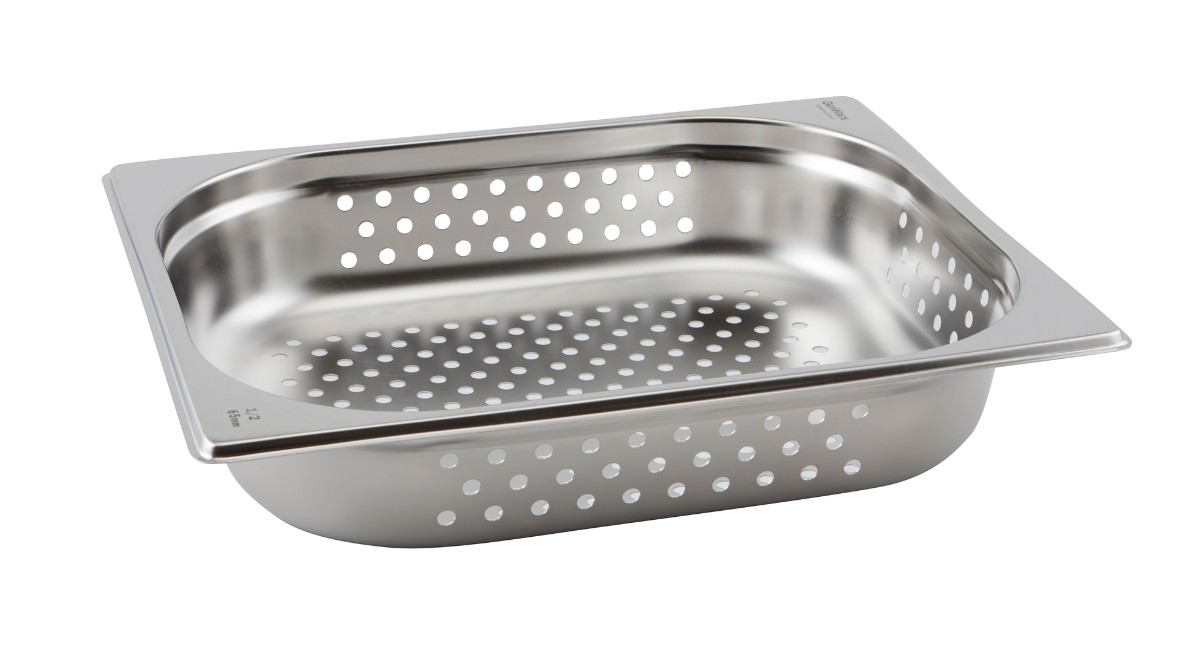 Perforated St/St Gastronorm Pan 1/2 - 100mm Deep
