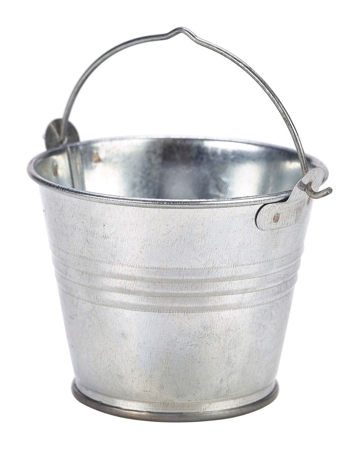 Galvanised Steel Serving Bucket 7cm Dia 4oz