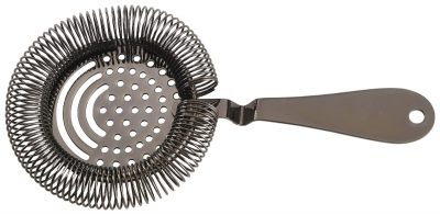 Gun Metal Sprung Premium Julep Strainer