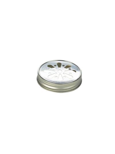 Genware Glass Mason Jar Lid