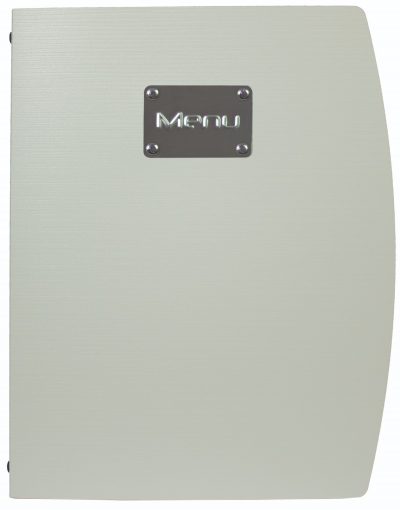 Rio A4 Menu Holder White 4 Pages