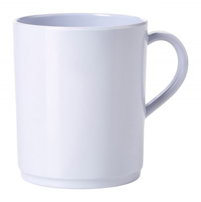 Genware 10oz Melamine Mug White