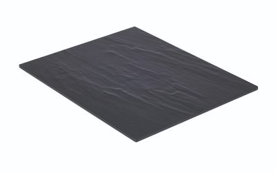 Slate Melamine Platter GN 1/2 32.5X26.5cm