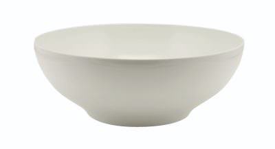 White Melamine Round Buffet Bowl 35.5cm