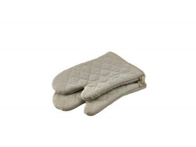 Flameguard Oven Mitt Tan 13" CE Marked (Pair)