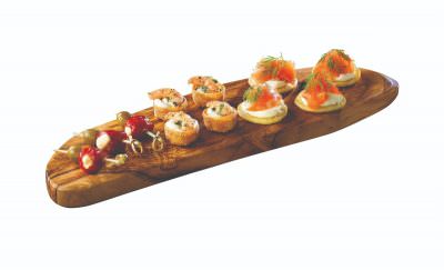 Olive Wood Rustic Platter 45 x 13cm+/-