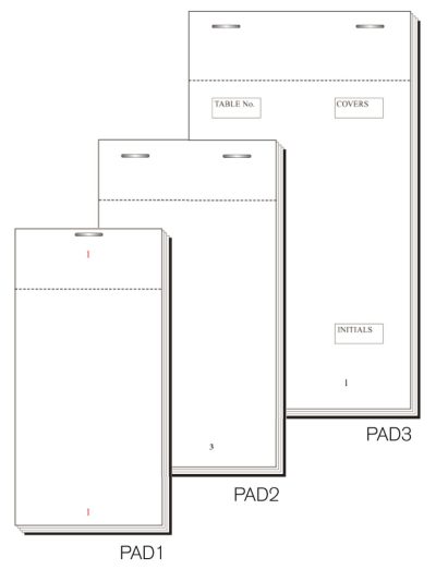 Order Pad 50 Sheet Dup Carbon 140X76mm Box 50