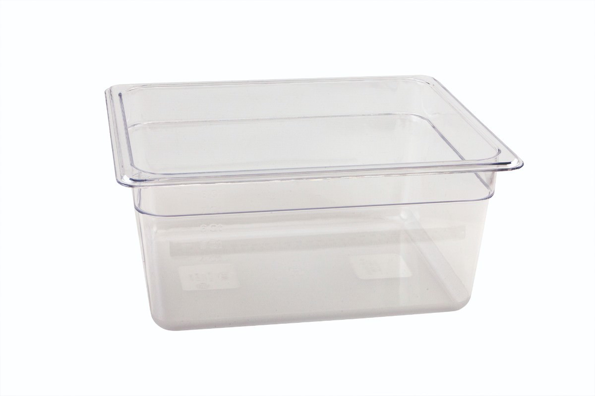 1/2 -Polycarbonate GN Pan 150mm Clear