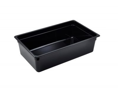 1/1 -Polycarbonate GN Pan 150mm Black