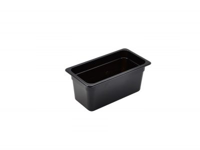 1/3 -Polycarbonate GN Pan 150mm Black