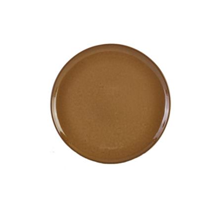Terra Stoneware Rustic Brown Pizza Plate 33.5cm
