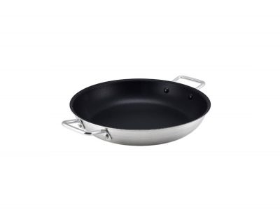Genware Paella Pan 35cm Teflon Platinum Plus