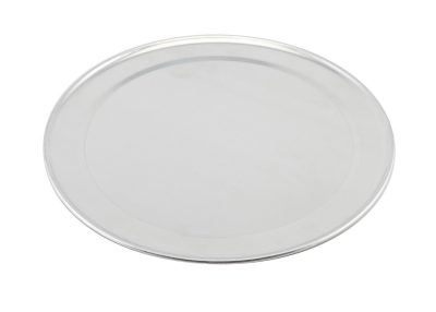 Genware Alum. Flat Wide Rim Pizza Pan 14"