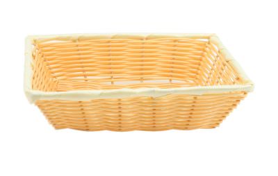 Rectangular Polywicker Basket 10"X7"X2.5"