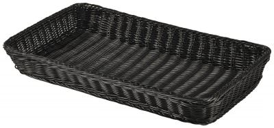Polywicker Display Basket GN 1/1 Black