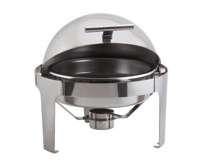 Round Deluxe Roll Top Chafer 6L