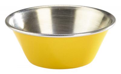 1.5oz Stainless Steel Ramekin Yellow