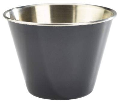 12oz Stainless Steel Ramekin Black