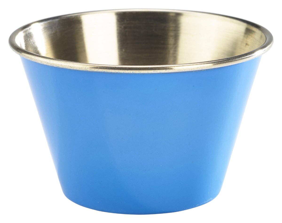 6oz Stainless Steel Ramekin Blue