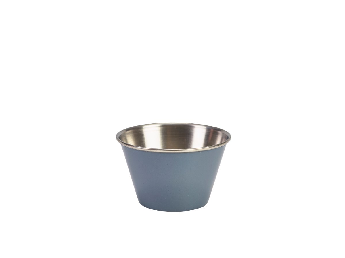 6oz Stainless Steel Ramekin Grey