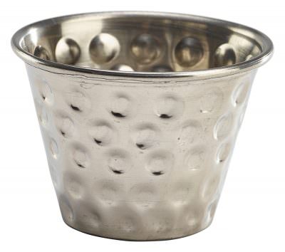 2.5oz Stainless Steel Hammered Ramekin