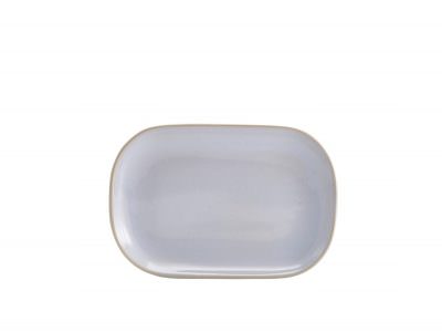 Terra Stoneware Rustic White Rectangular Plate 24 x 16.5cm