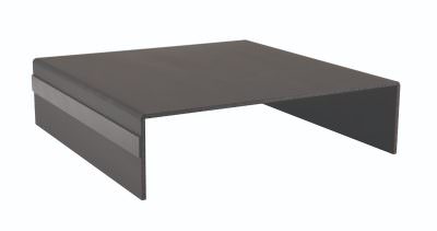 Genware Black Acrylic Buffet Riser 30 x 8cm
