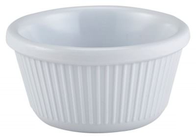 Ramekin 3oz Fluted White 81X36mm