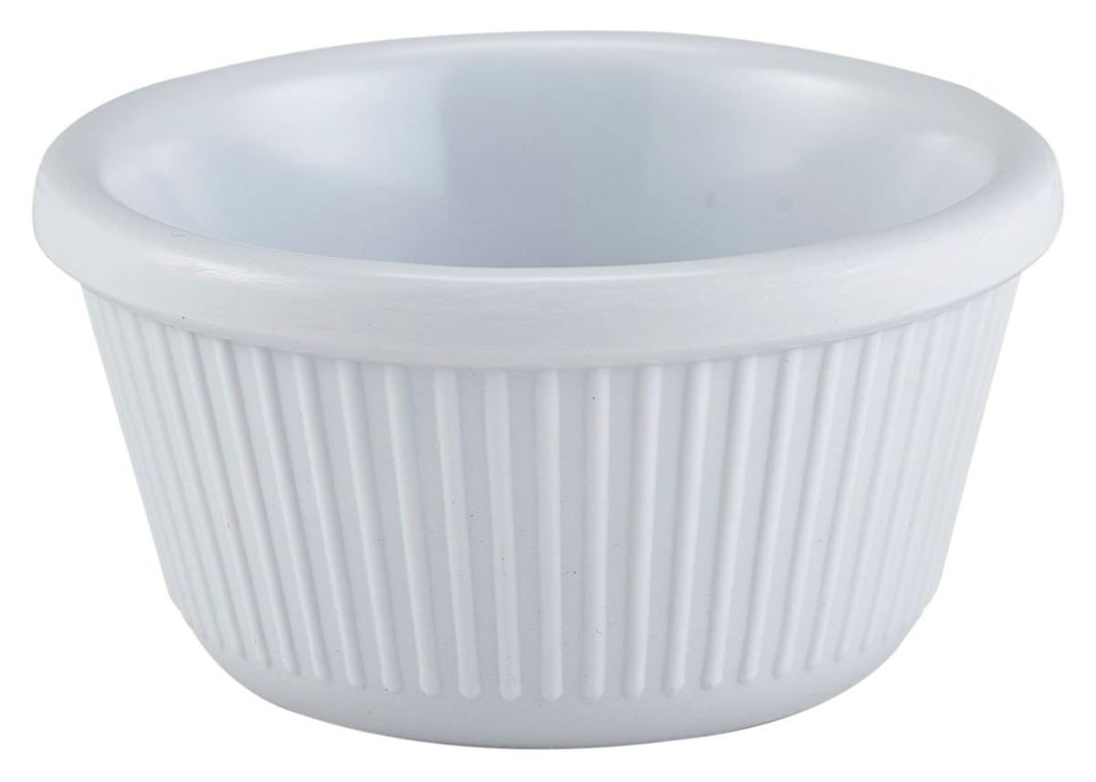 Ramekin 3oz Fluted White 81X36mm