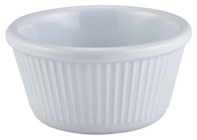 Ramekin 4oz Fluted White 86X36mm