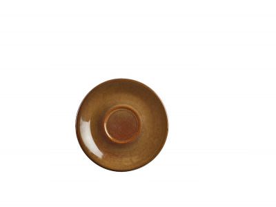 Terra Stoneware Rustic Brown Saucer 15cm