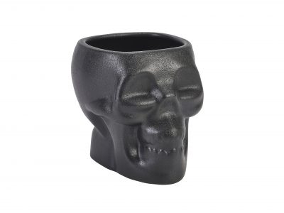 Cast Iron Effect Tiki Skull Mug 80cl/28.15oz