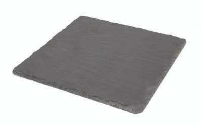 Genware Natural Edge Slate Platter 20 X 20cm