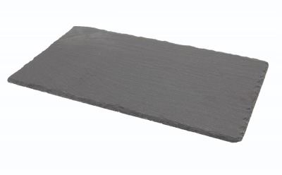 Genware Natural Edge Slate Platter 25 X 13cm