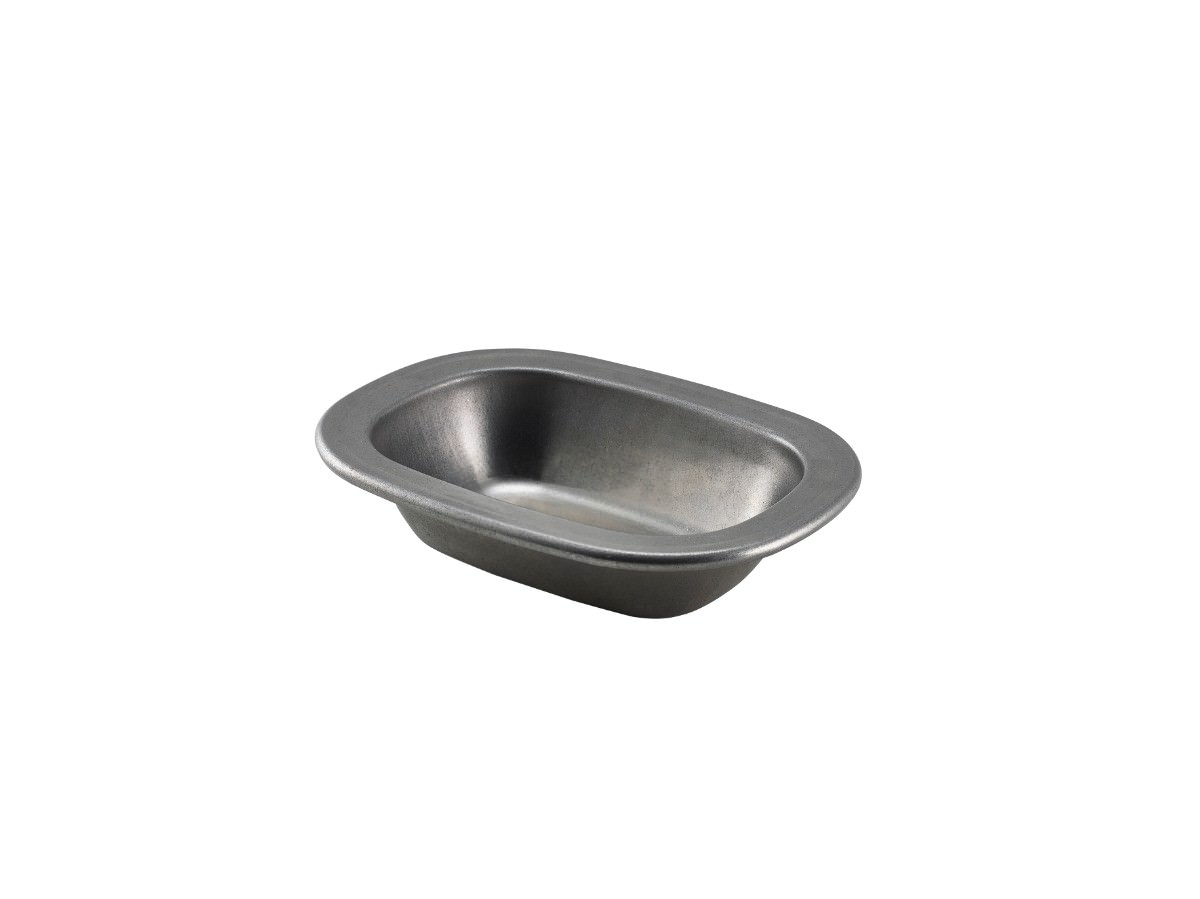 Vintage Steel Pie Dish 16cm