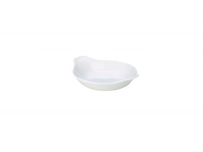 Royal Genware Round Eared Dish 18cm White