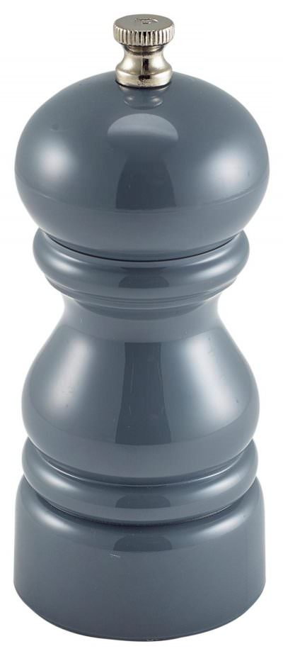Genware Salt Or Pepper Grinder Grey 12.7cm