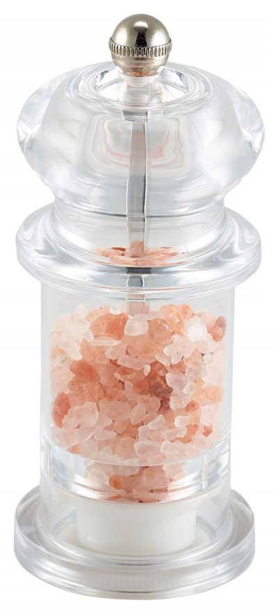 Genware Salt Or Pepper Grinder Acrylic 14cm