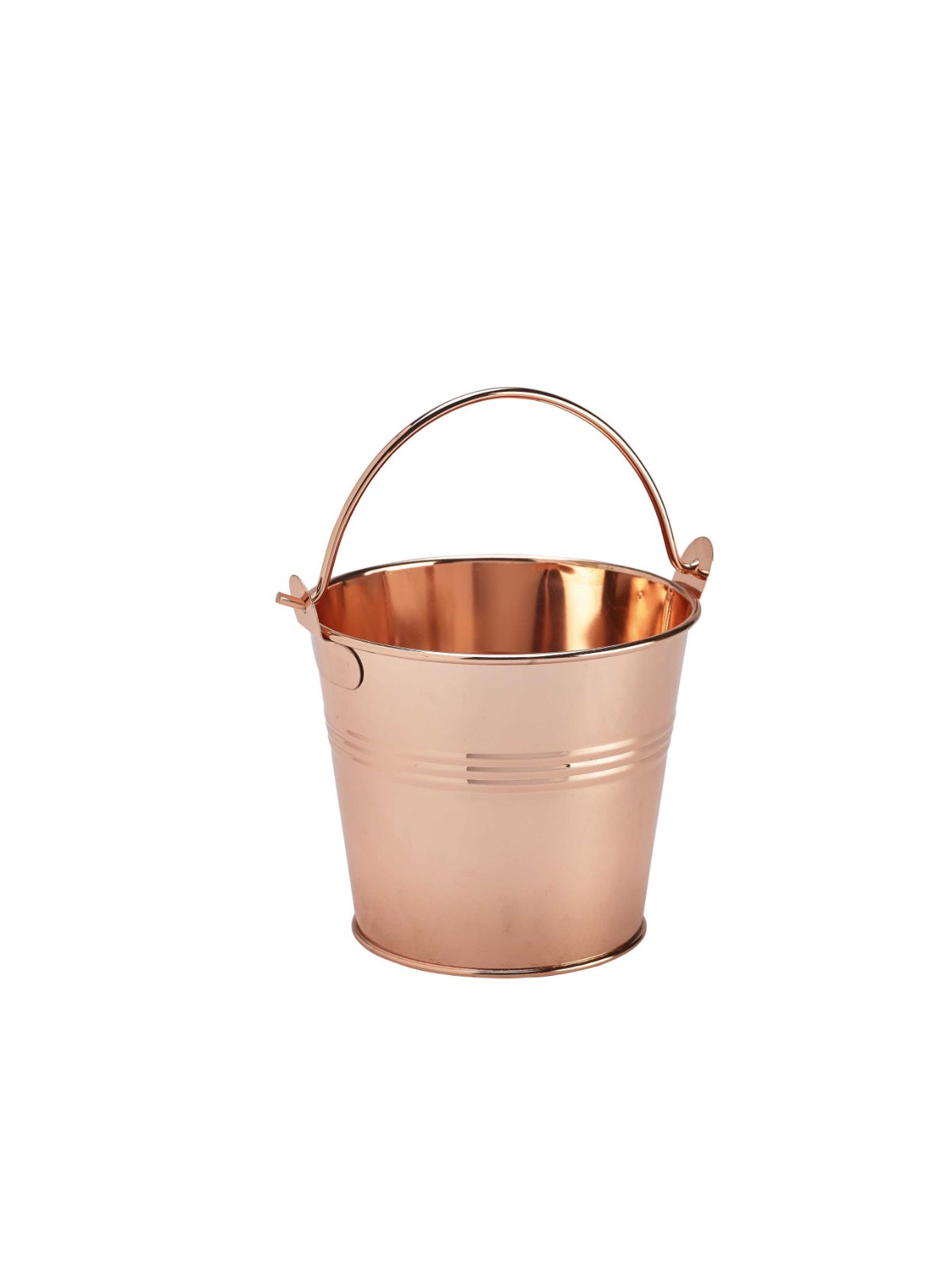 Stainless Steel Serving Bucket 10cm Dia Copper