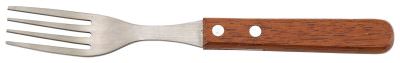 Steak Fork Dark Wood Handle (Dozen)