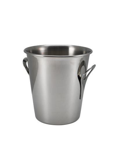 S/St.Wine Bucket Tulip Design -St/St Handles