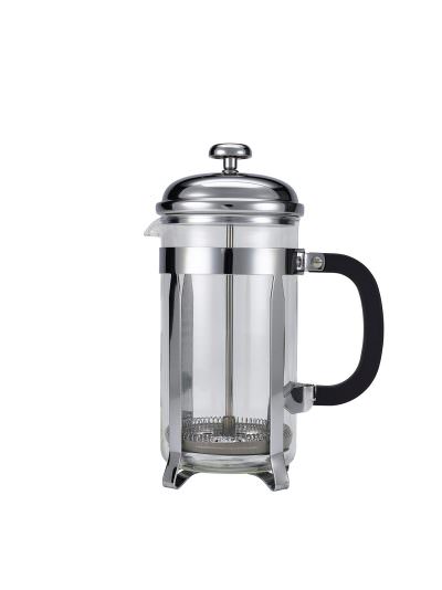 8 Cup Cafetiere Chrome Pyrex 32oz 1000ml