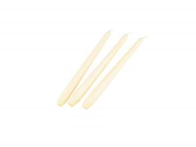 Tapered Candle 10" Ivory (Pack 100)