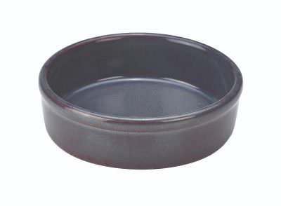 Terra Stoneware Rustic Blue Tapas Dish 13cm