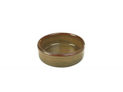Terra Stoneware Rustic Brown Tapas Dish 10cm